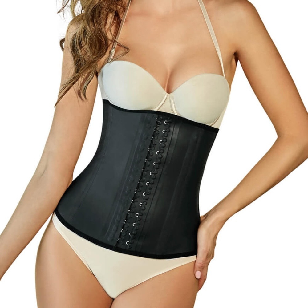 Corset waist trainer latex 3 Hook